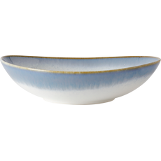 Тарелка суповая овальная 720 мл, 23 * 17,8 см, h 5,6 см, серия Misty Blue, Home Chef