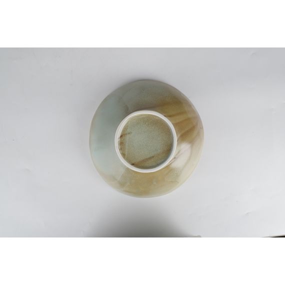 Салатник с неровными краями 1л, 24 см , h 7,5 см, коричнево-бирюзовый,  серия Shade, Home Chef, изображение 10