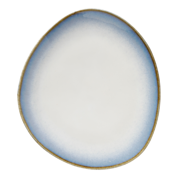 Тарелка Coupe 23,5 * 20,8 см, серия Misty Blue, Home Chef