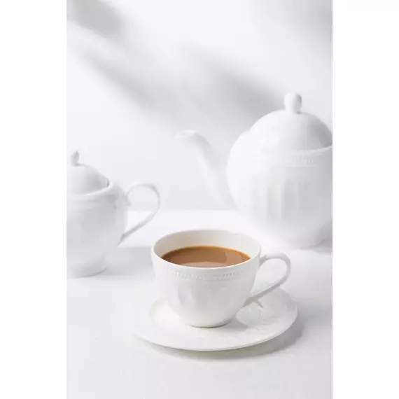 Набор чашка чайная 220 мл и блюдце 15 см,  серия Rome, Home Chef, изображение 5
