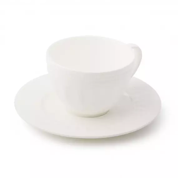 Набор чашка чайная 220 мл и блюдце 15 см,  серия Rome, Home Chef, изображение 3
