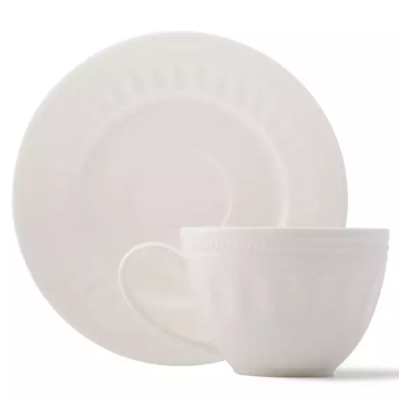 Набор чашка чайная 220 мл и блюдце 15 см,  серия Rome, Home Chef, изображение 4