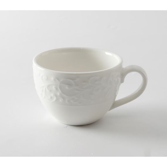 Чайная пара 300 мл (блюдце 16 см), фарфор, серия Floral, Home Chef