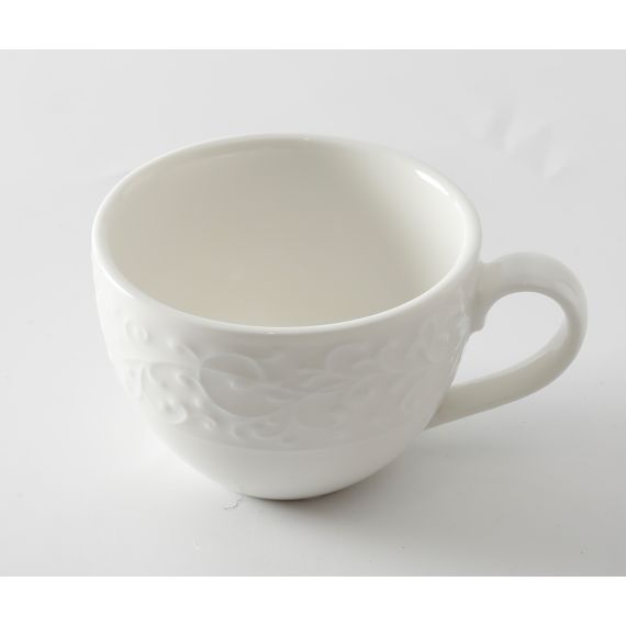 Чайная пара 300 мл (блюдце 16 см), фарфор, серия Floral, Home Chef, изображение 2