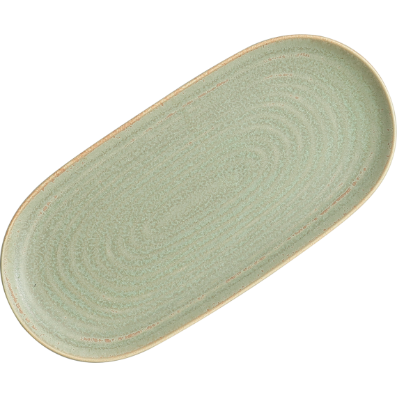 Блюдо овальное 25,5 х 12 см, h 2 см, серия Amber Green, Home Chef, изображение 2