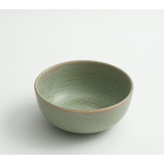 Салатник 14,5 см, h 6,2 см, серия Amber Green, Home Chef