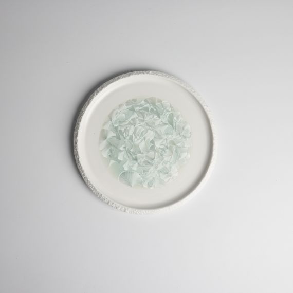 Тарелка с вертикальным бортом  15 см, h 2 см, серия Frost, Home Chef