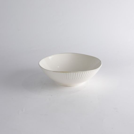 Салатник 1,8 л, 24 см, h 8 см,  серия Villa Beige, Home Chef, изображение 5