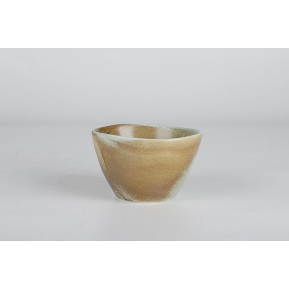 Салатник высокий с неровными краями 300 мл, 11 см, h 7 см, коричнево-бирюзовый,  серия Shade, Home Chef, изображение 5