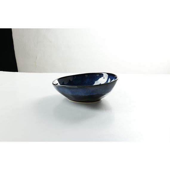 Салатник овальный со скошенным краем 100 мл, 10 * 8 см, h 5,8 см, серия Sky, Home Chef, изображение 3