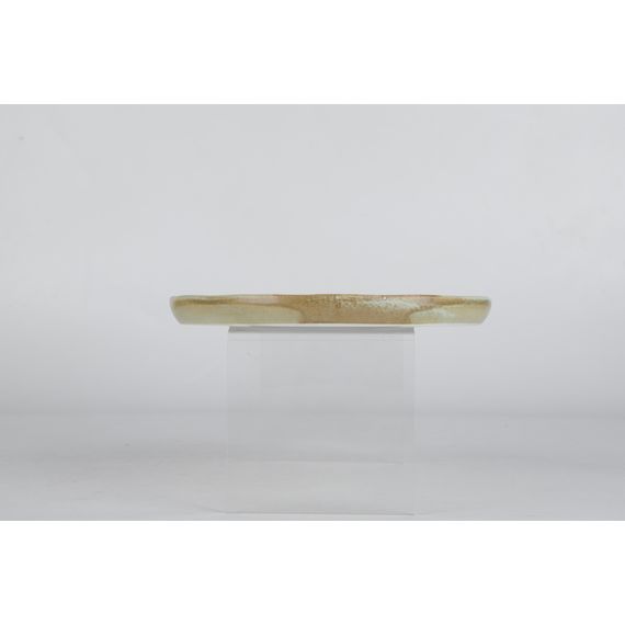 Тарелка обеденная круглая 26,5 см с вертикальным бортом,  коричнево-бирюзовая, серия Shade, Home Chef, изображение 7