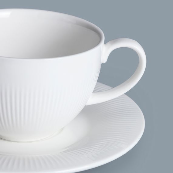 Чашка чайная 350 мл и блюдце 16,5 см, серия Raphael, Home Chef, изображение 7