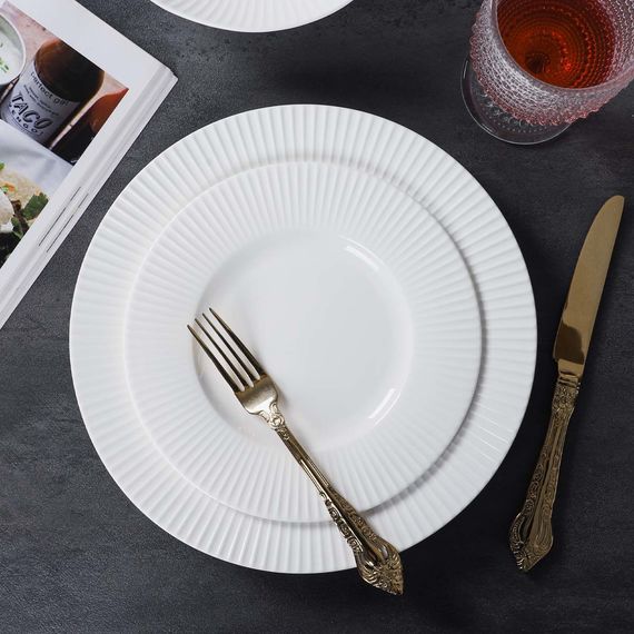 Тарелка десертная 21 см без борта,  серия Blossom, Home Chef, изображение 5