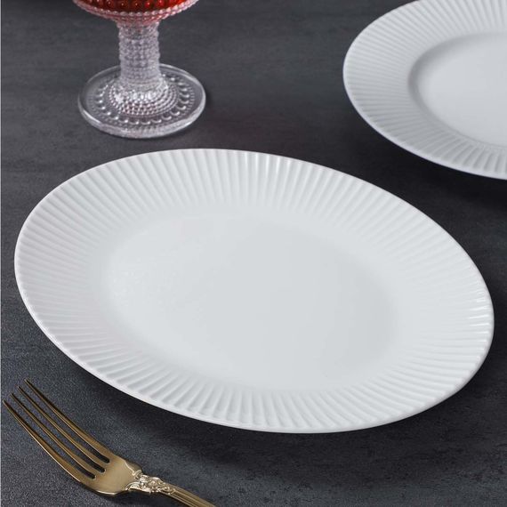 Тарелка десертная 21 см без борта,  серия Blossom, Home Chef, изображение 3