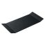Блюдо для подачи плоское с двумя бортами 36,8 х 17 см, фарфор, серия Cloud Black, Home Chef